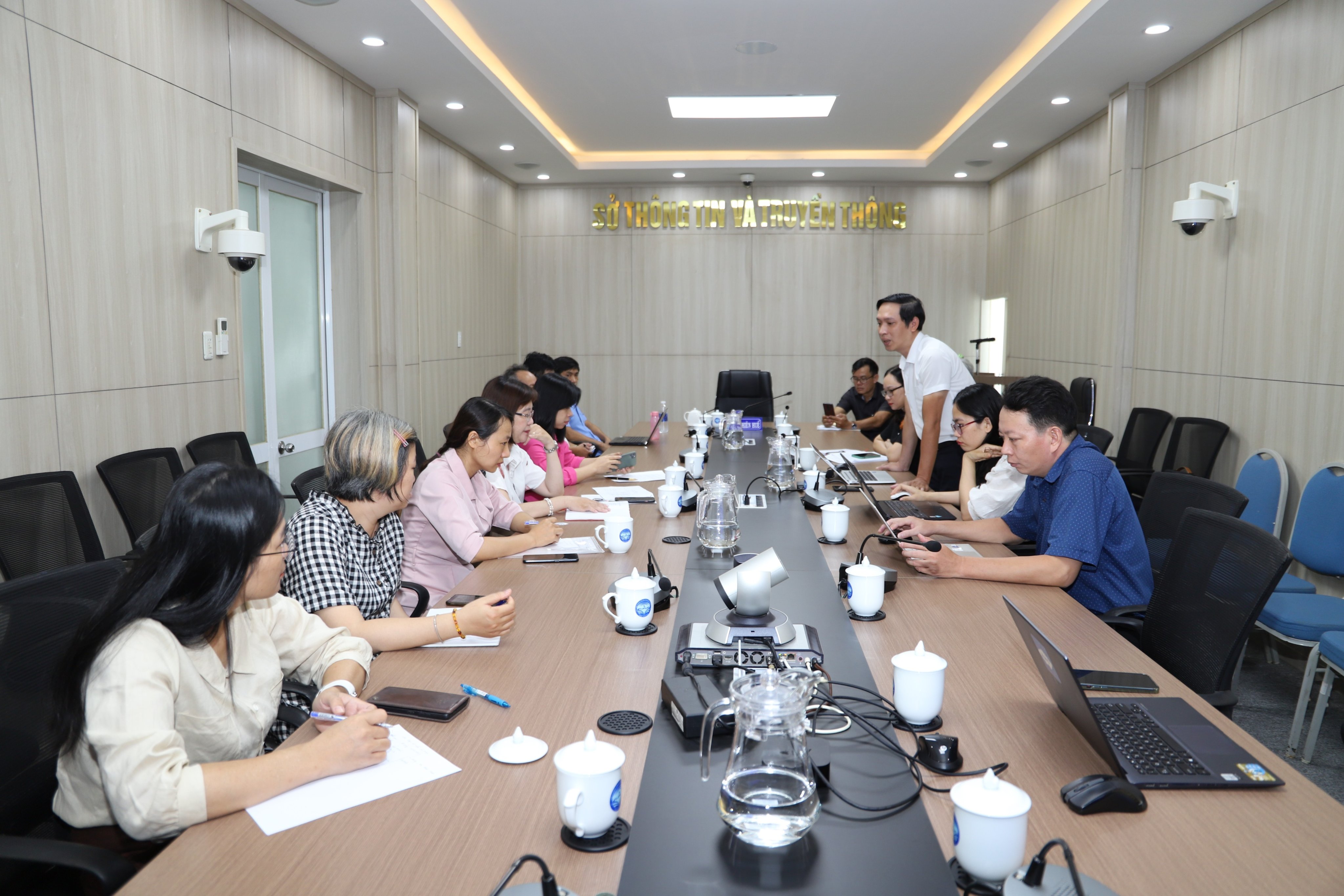 Đoàn công tác Sở TT&TT Thành phố Đà Nẵng làm việc và trao đổi kinh nghiệm vê triển khai xây dựng hệ thống truyền thanh thông minh